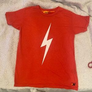 Kids bolt tee RED